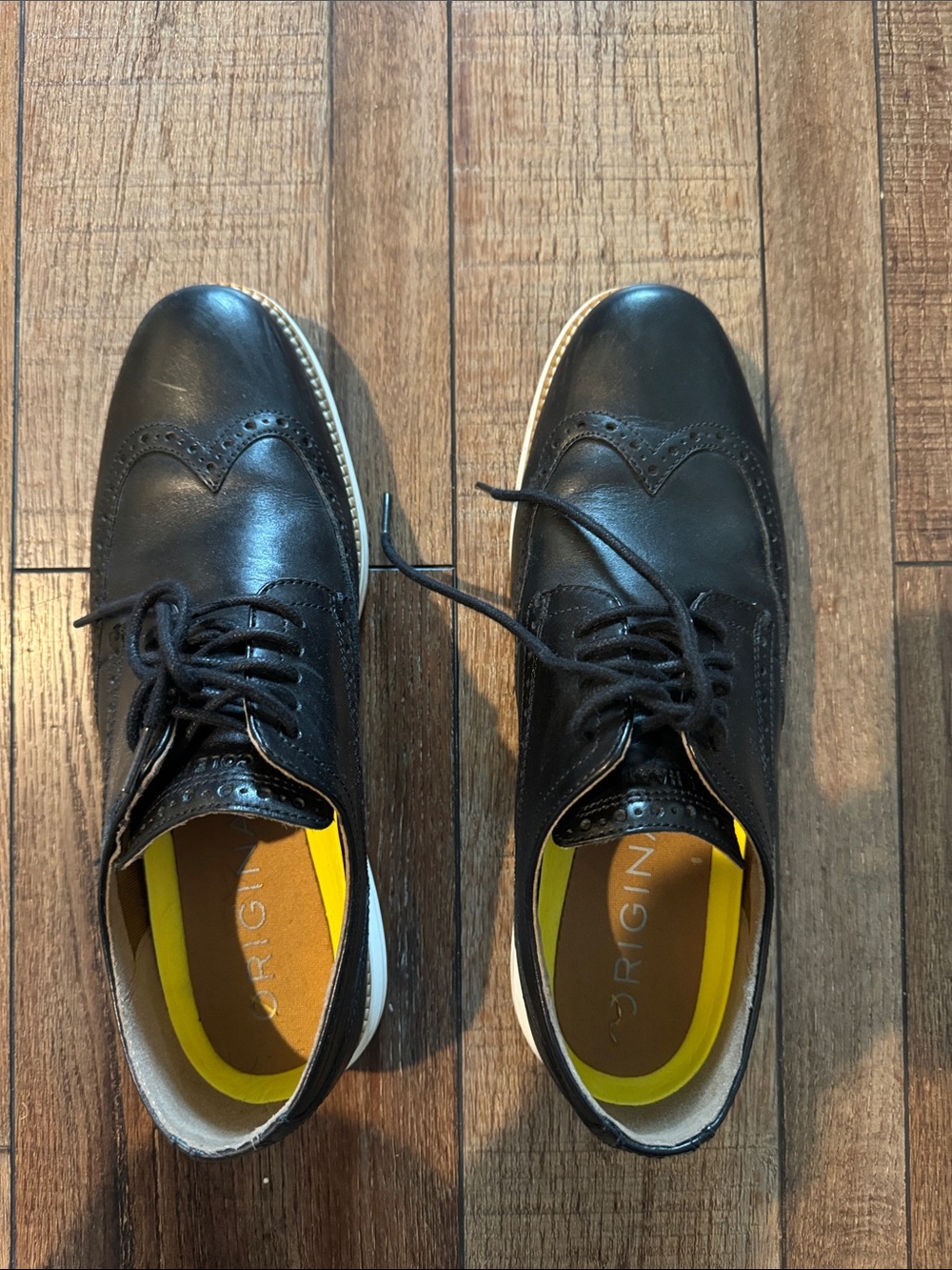 Men's Black Wingtip Leather Dress Shoes
Cole Haan